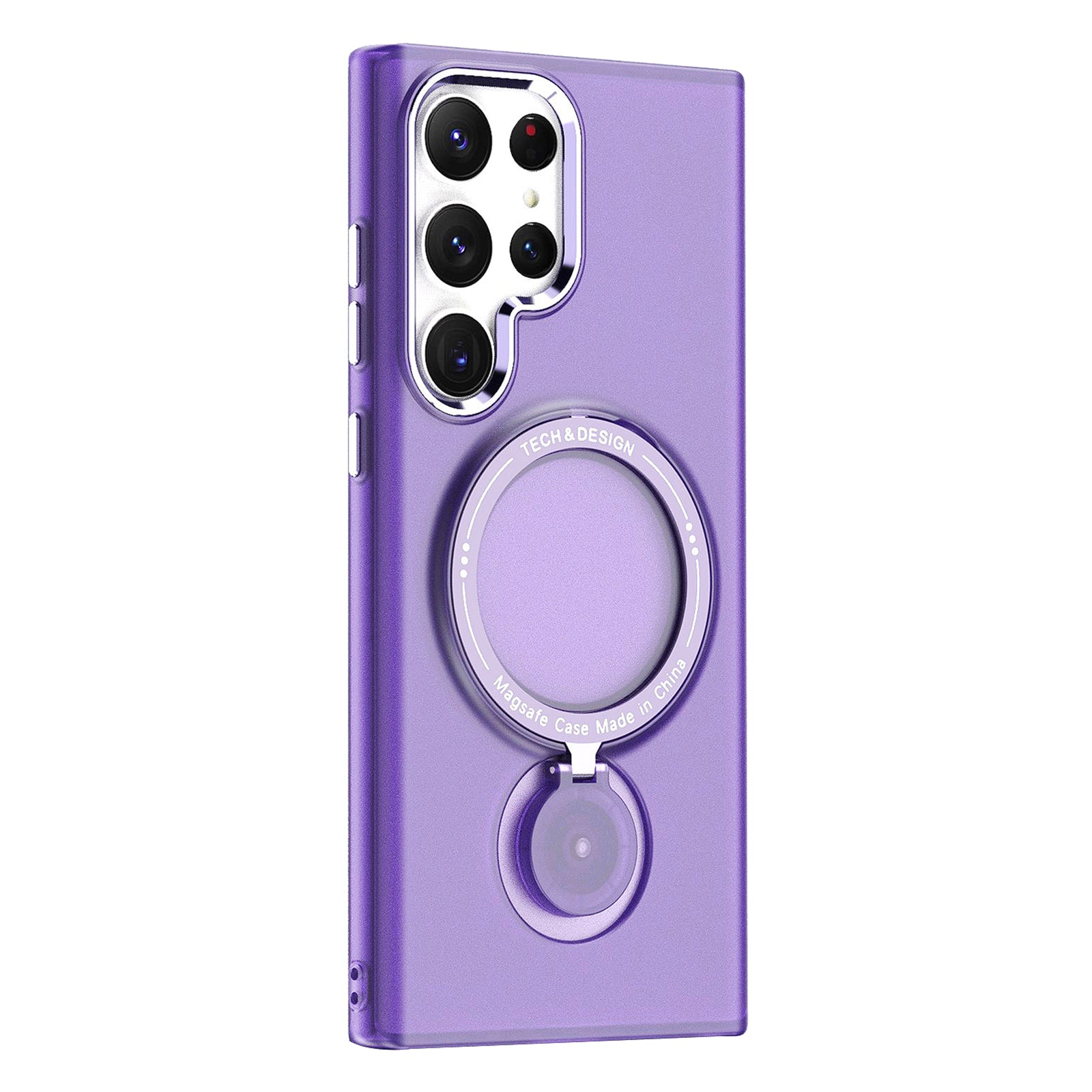 For Samsung Galaxy S23 Ultra Anti-drop Phone Case Magnetic Ring Kickstand PC Cover Compatible with MagSafe For Samsung Galaxy S23 Ultra Anti-drop Phone Case Magnetic Ring Kickstand PC Cover Compatible with MagSafe